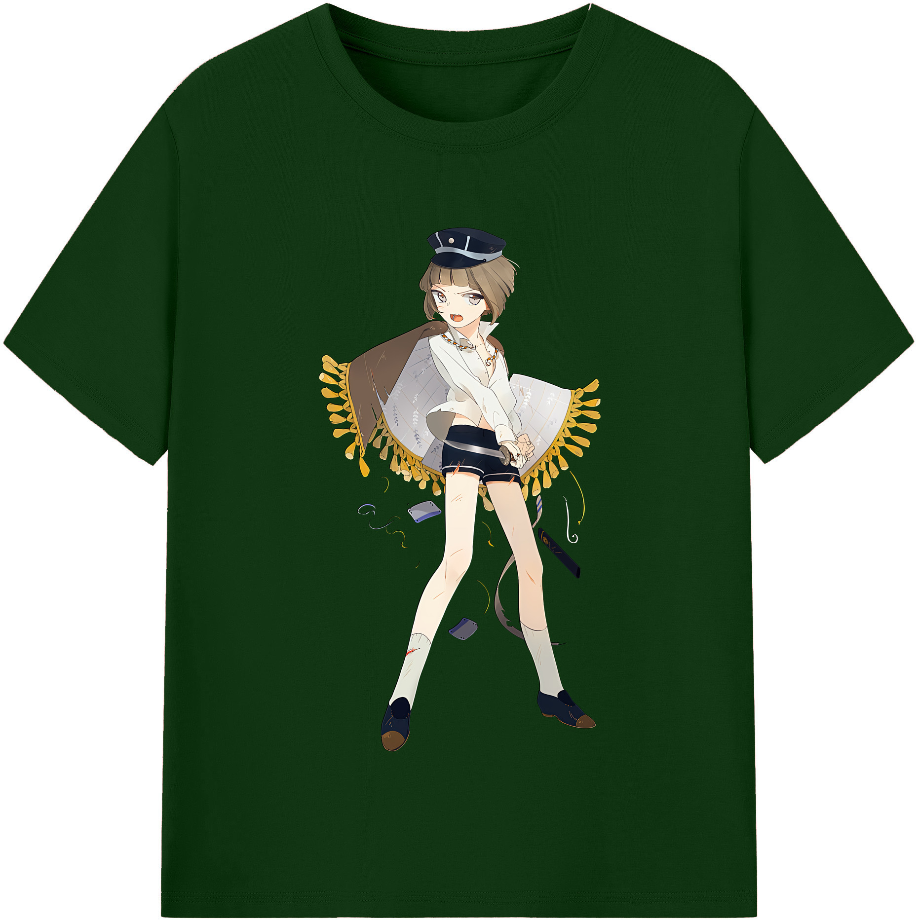 （画像用） 刀剣乱舞 Touken Ranbu 綿100％半袖Tシャツ（フロントプリント）
